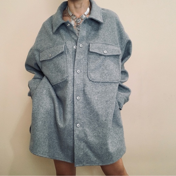 Brand new free people- bunny grey size L - Picture 11 of 15